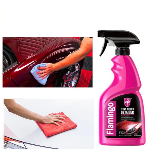 Flamingo 3in1 High Protection Quick Ceramic Coating Spray Hydrophobic 500ML
