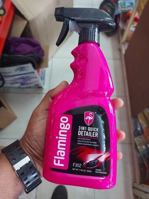 Flamingo 3in1 High Protection Quick Ceramic Coating Spray Hydrophobic 500ML