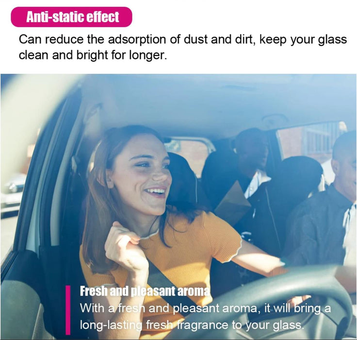 Flamingo Glass Cleaner 500ml Windows Windscreen Mirrors Car & Household