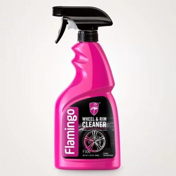 Flamingo Aluminium Wheel RIM Cleaner 500ml Acid-free WHEEL TIRES 95% Zinc COTE