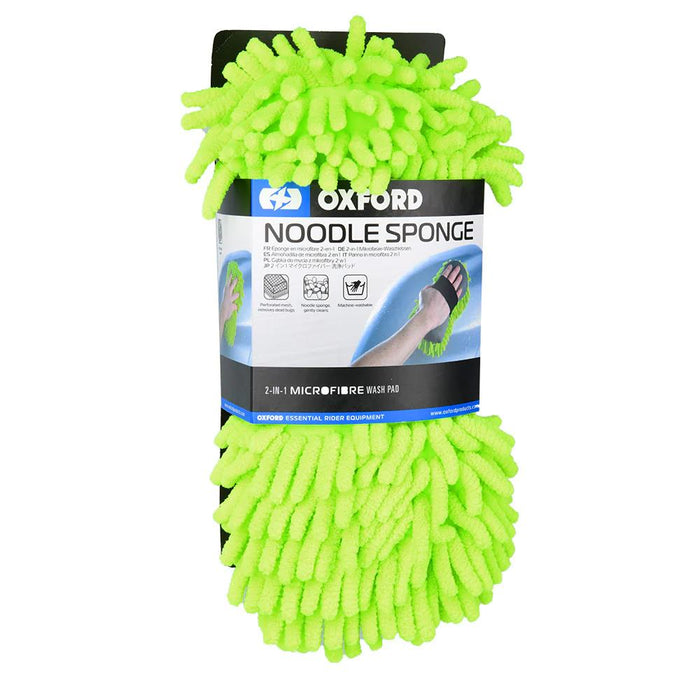 Master Detailer Quality Car Cleaning Microfibre Noodle Sponge With Mesh