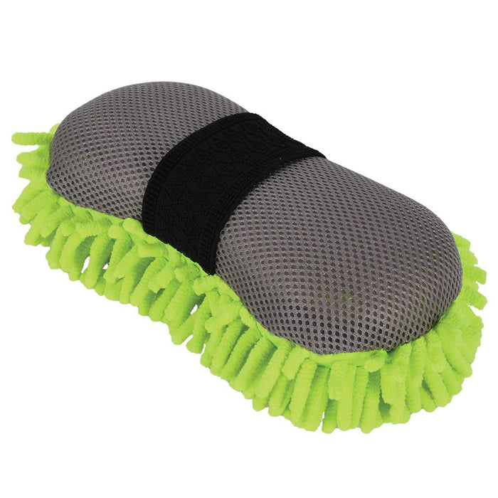 Master Detailer Quality Car Cleaning Microfibre Noodle Sponge With Mesh