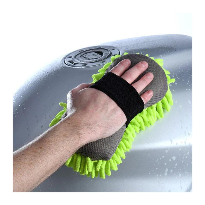 Master Detailer Quality Car Cleaning Microfibre Noodle Sponge With Mesh