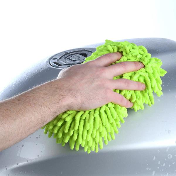 Master Detailer Quality Car Cleaning Microfibre Noodle Sponge With Mesh