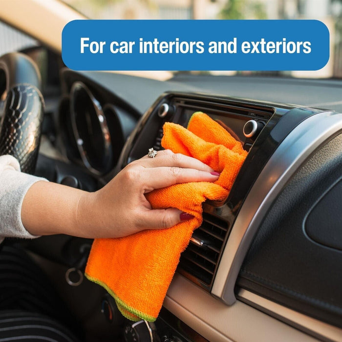 Microfibre Cloths 40x40 Cleaning Drying 25Pcs Kitchen Window Car Cleaning Large