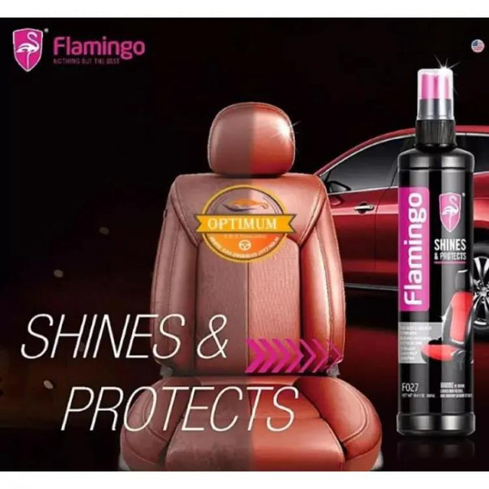 Flamingo Protectant 118ml UV Shield Shine & Protect Vinyl Rubber Plastic