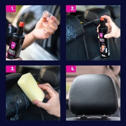 Flamingo Protectant 118ml UV Shield Shine & Protect Vinyl Rubber Plastic