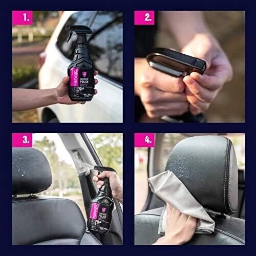 Flamingo Leather Clean & Condition 500ml Cleans & rejuvenates all Leather