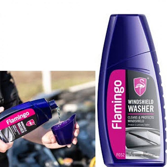 Flamingo Windscreen Washer Fluid Additive 500ml Concentrate Rain Repellent