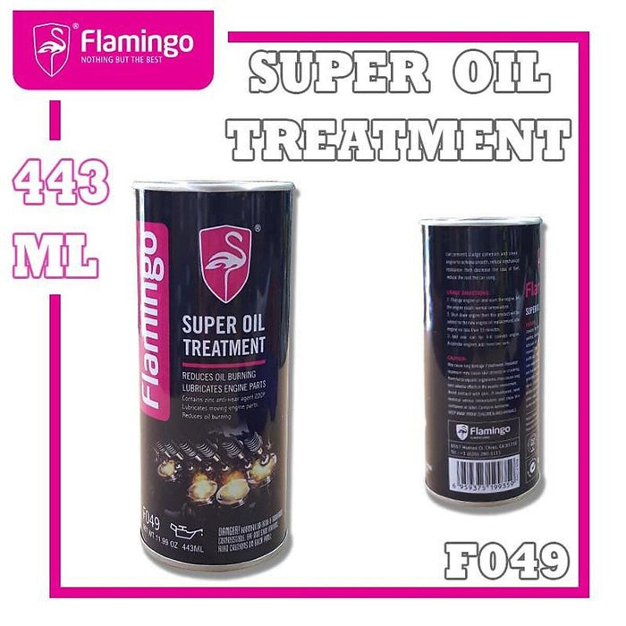 Flamingo Engine Best Super Oil Treatment Flush 443ml Coefficient Effectively