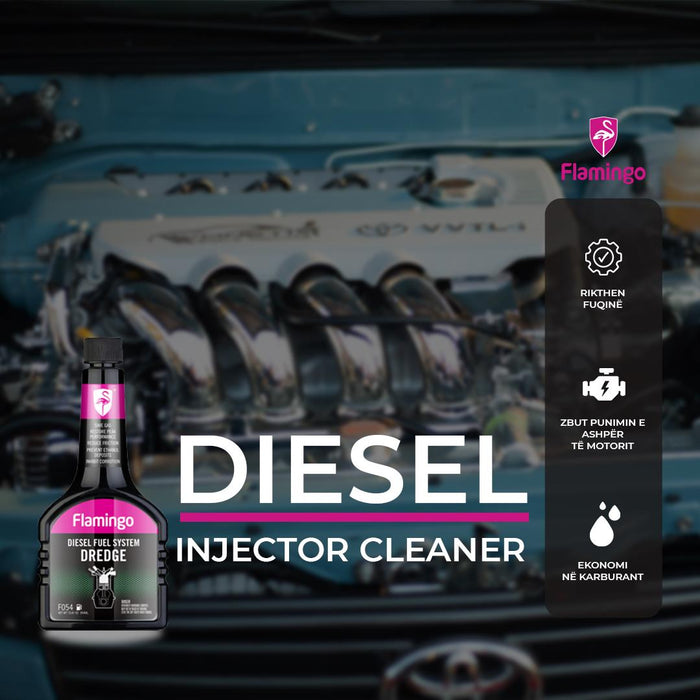 Flamingo Diesel Injector Cleaner Restore Power Increase Fuel Economy 354ML