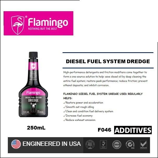 Flamingo Diesel Injector Cleaner Restore Power Increase Fuel Economy 354ML