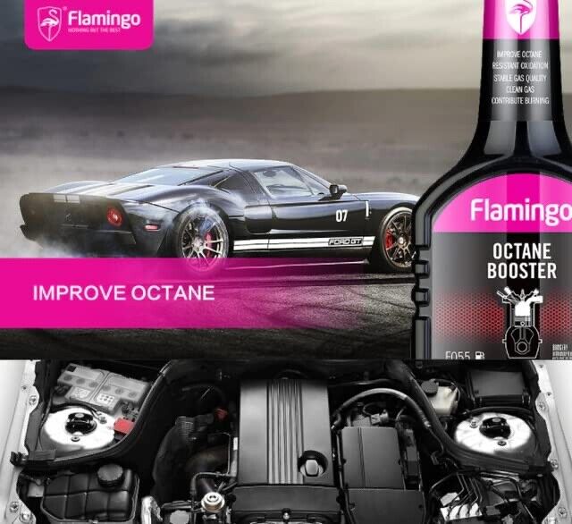FLAMINGO Pro-Strength Octane Booster 354ML PSOB Improve Engine High-Performance