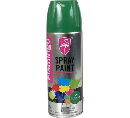 FLAMINGO Gloss Enamel Deep Brunswick Green Aero Spray Paint Can 450ML Wattyl - FISHER DISCOUNT