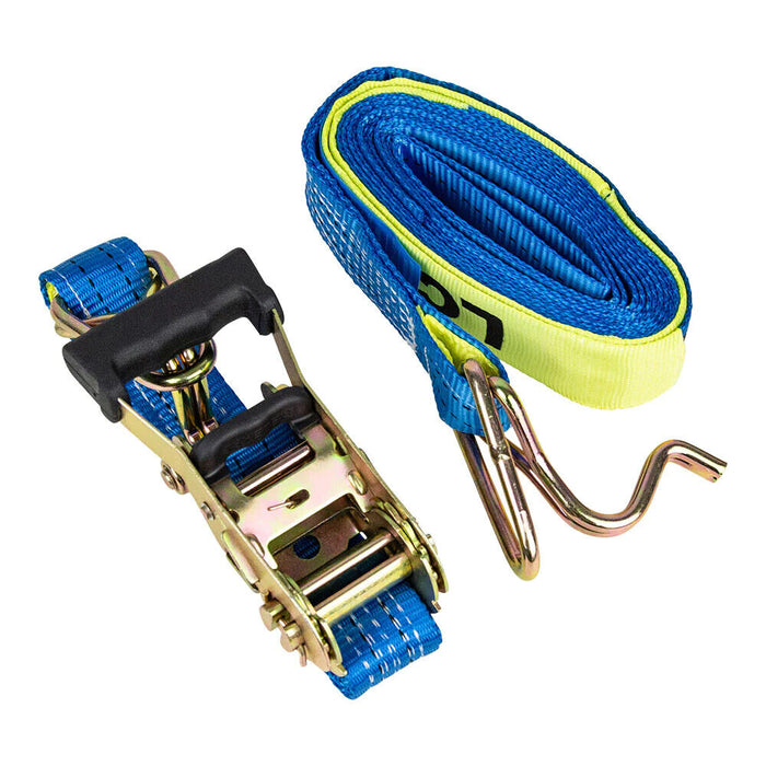 Monkey Grip Transport Tie Down 1200KG Capacity 38mm Webbing AS/NZ 4380  Hi-Vis