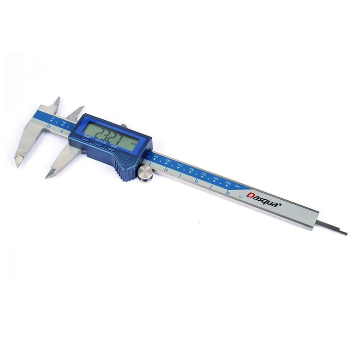 DASQUA IP67 Splash-Proof Digital Caliper (0-150mm / 0-6")(Super Big Screen)