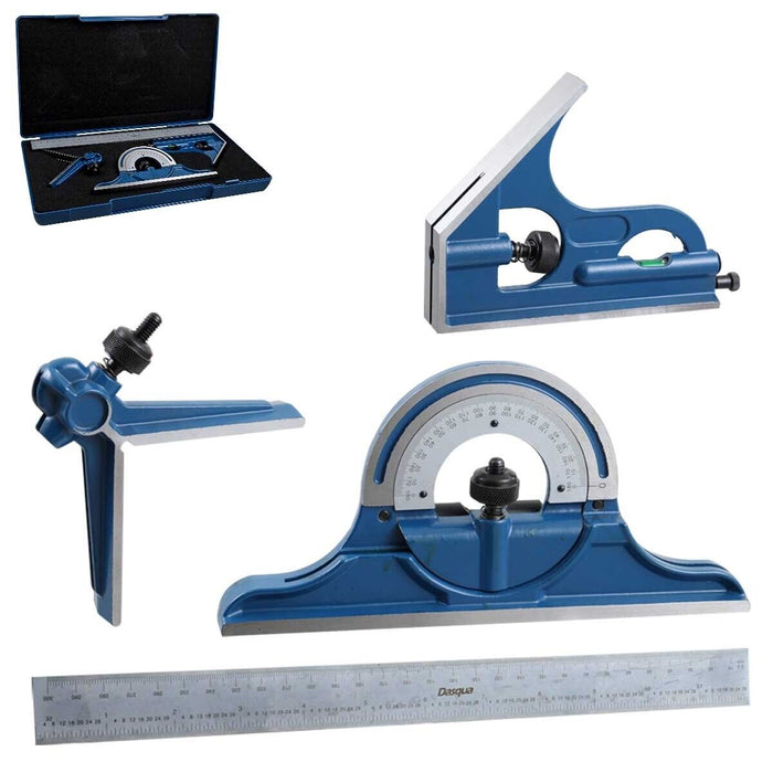 DASQUA High Quality Surface Durability Angle Measuring 300mm / 12″ Easy 0.5mm