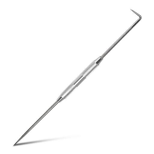 Engineer's Scriber with 2 Fixed Points,Straight x 90° Bent,  230MM/9" Long