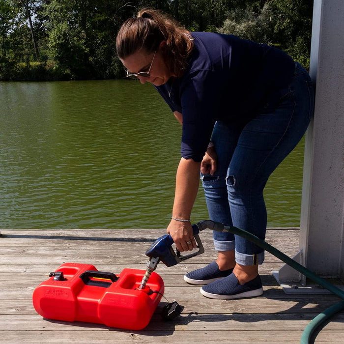 Scepter Outdoor Marine Under the Seat Portable Fuel Container 22.7L Made Canada