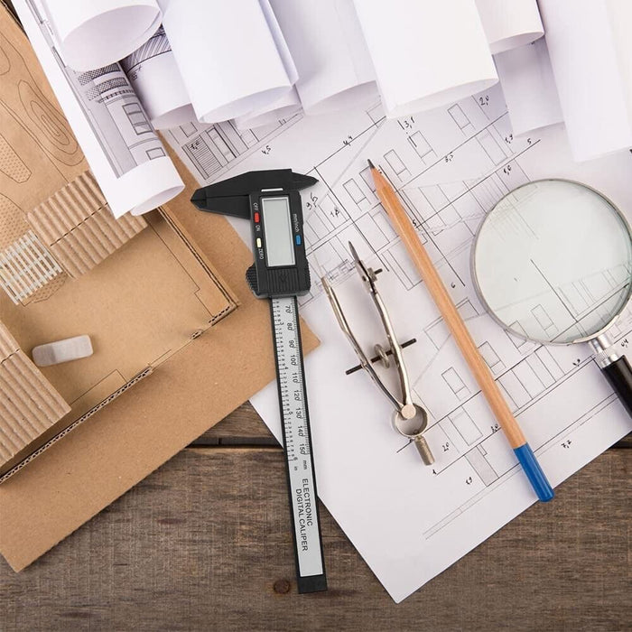 PK TOOL Electronic LCD Digital Display Vernier Caliper Gauge Tool Lightweight