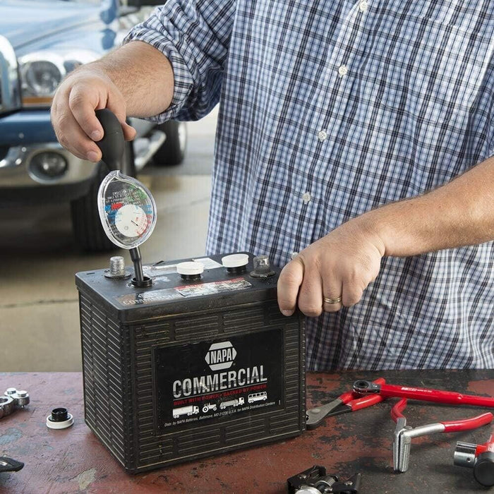 PK TOOLS Car Battery Hydrometer - Rapid Test Quickly Easy to Read Made in Taiwan