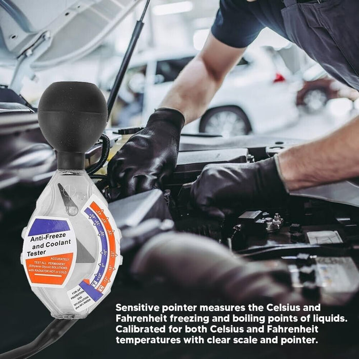 PK TOOL Car Radiator Coolant Tester Anti Freeze Water Test Indicator Made Taiwan