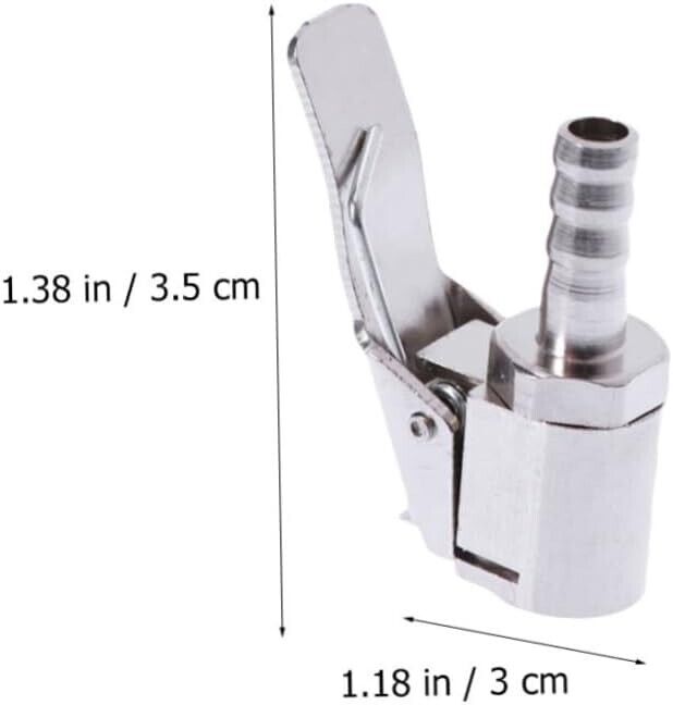 PK TOOL Car Steel Tyre Inflator Valve Connector Air Chuck Tyre Tire Clip Lock-on