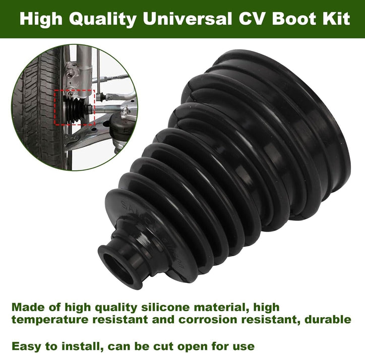 PK Tool  10pcs Cv GATOR Joint Boot Kit Trade Pack - Universal Fit Made in Taiwan