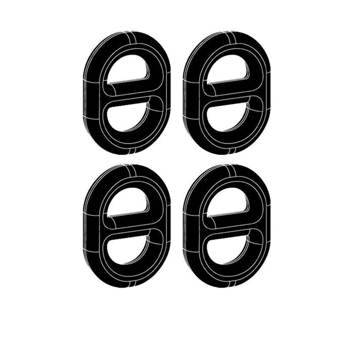 FIGURE 8 EXHAUST RUBBER HANGER MOUNTS X 4 for HOLDEN COMMODORE VB VC VH VK VL