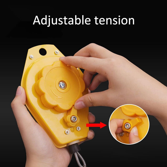 3kg Retractable Spring Balancer Tool Holder Hook Hanging for Assembly-line
