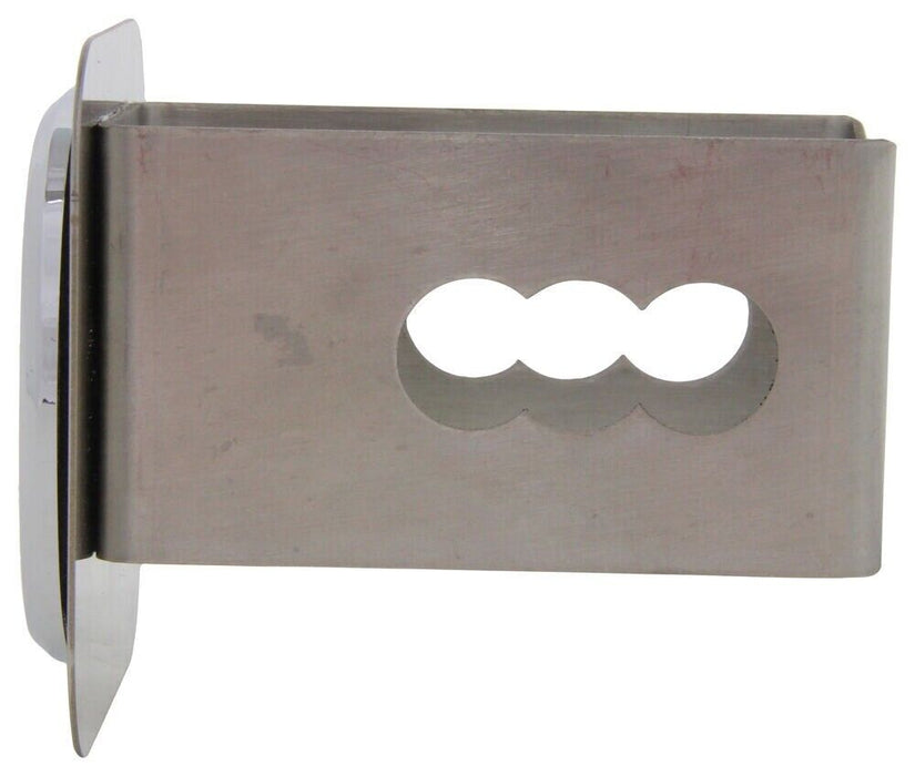 AUTOKING Tow Hitch Cover Metal Chrome 12-month warranty