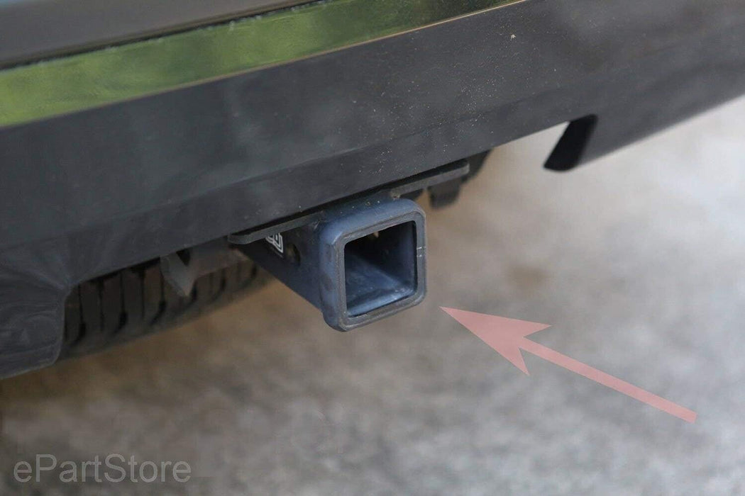 AUTOKING Tow Hitch Cover Metal Black UV Resistant, Waterproof,