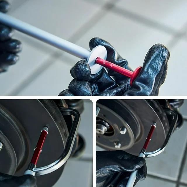 PK TOOLS Brake Disc Measu Tool 0-45mm Thickness Measu Ruler Caliper Made Taiwan