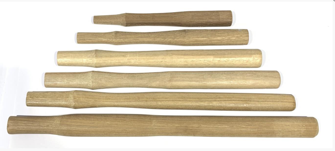 9PC Engineer Hammer Handle Timber Hardwood 3 X 250m 3X 300 m 3X 350m