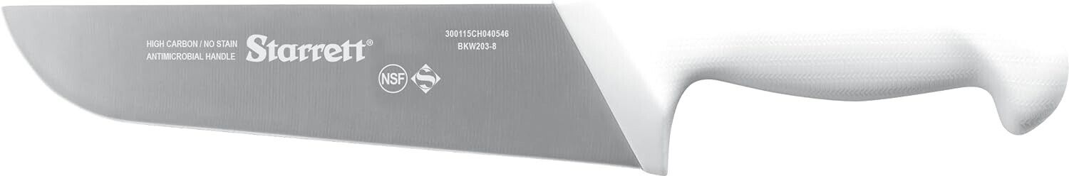 Starrett BUTCHER KNIFE AERIAL TRIM WITH STRAIGHT BROAD BLADE 8inch Ultra Sharp