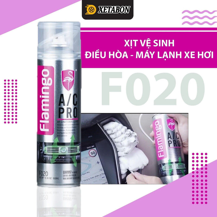 Flamingo FOAM CLEANS AIR COILS AIR CONDITIONER AIR CON FILTER CLEANER 500ML T113