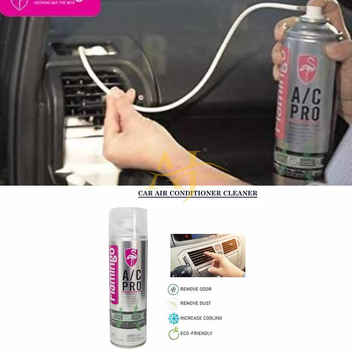Flamingo FOAM CLEANS AIR COILS AIR CONDITIONER AIR CON FILTER CLEANER 500ML T113