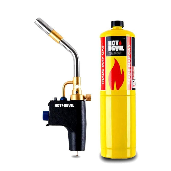 Hot Devil On/Off switch lock HD600 Trade Map Super Flame Torch Kit 2050°C