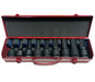 GENIUS TOOLS 9PCS 3/4"dr Inhex Hex Bit Socket Set Extra Large SAE Made Taiwan - FISHER DISCOUNT