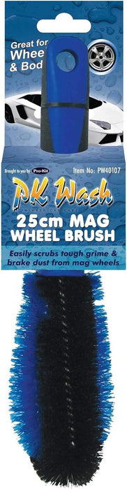 PK Wash 25cm Mag Wheel Cleaning Brush - Ideal for Wheel & Body Easily Scrubs