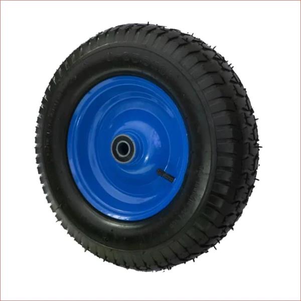 2Pcs 8" 2.50-4 19mm Bore AIR RUBBER WHEEL HAND TROLLEY JOCKEY WHEELS CART TYRE