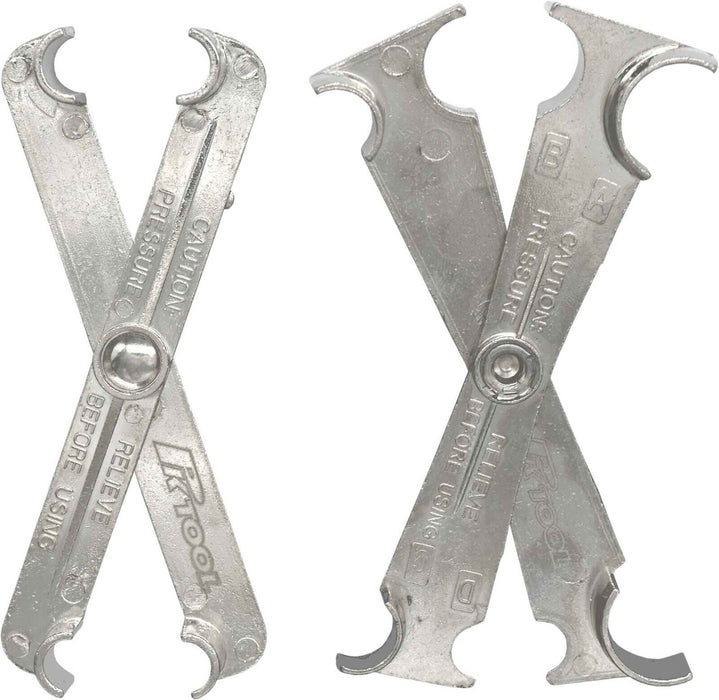 2PC A/C Fuel line disconnect tool Quick Disconnect 4 In 1 Fuel Line Scissor Type