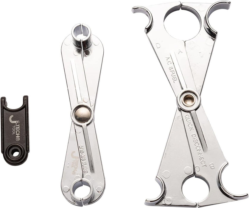 2PC A/C Fuel line disconnect tool Quick Disconnect 4 In 1 Fuel Line Scissor Type
