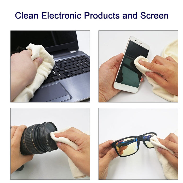 PK WAHSH Car Cleaning Natural Chamois Leather Wash Suede Drying Towel 57 x 36cm