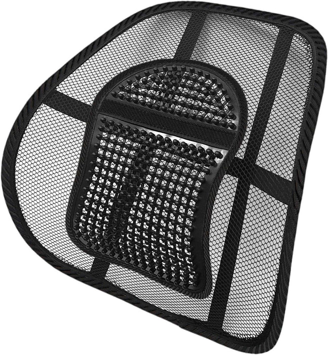 PC Covers Spring Style Back Support with Massage Nodules - Soft & Comfortable
