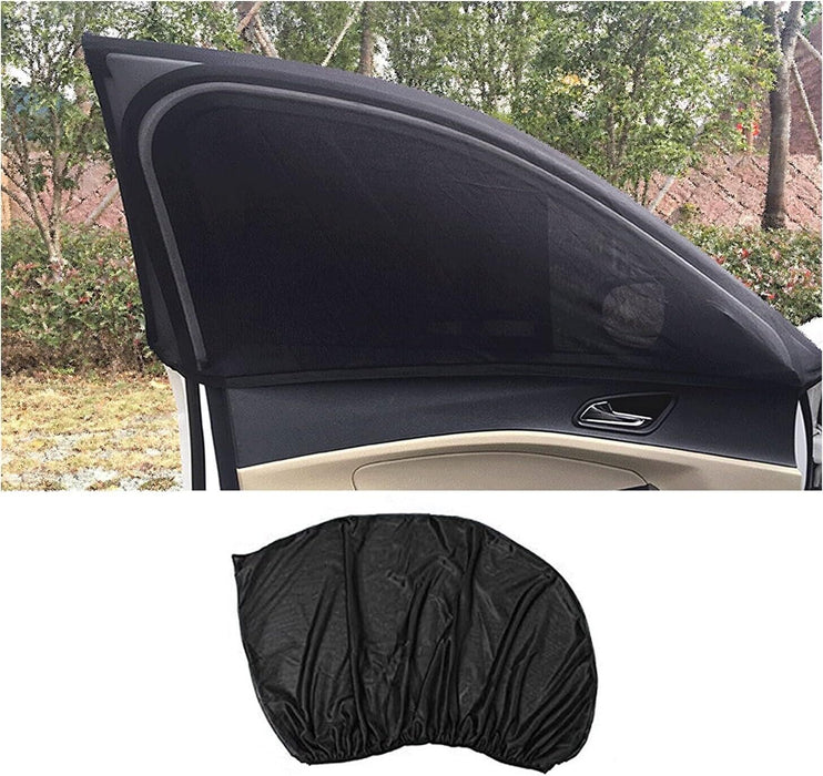 2x Universal Car Window Sun Shade Sock Cover UV Blocker Protection VIC