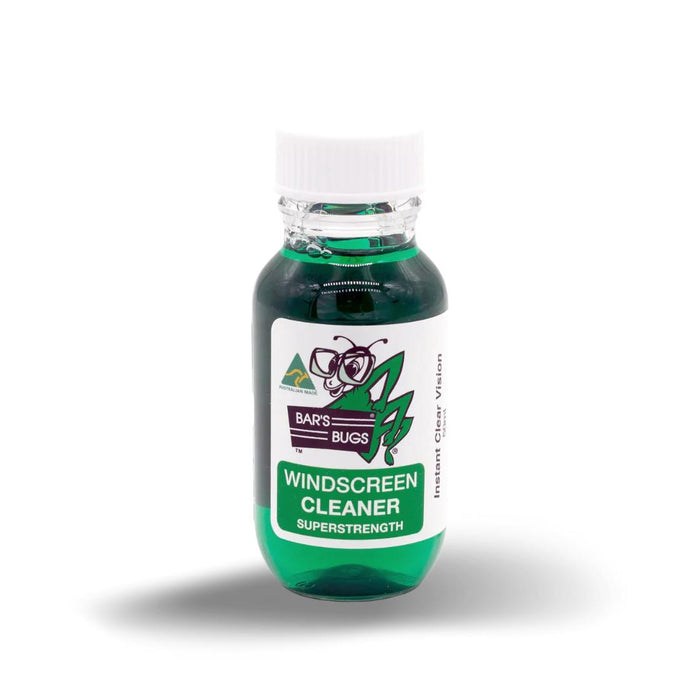 Bars Bugs Windscreen Washer Additive Concentrate Cleaner 50ml Bottle BB50