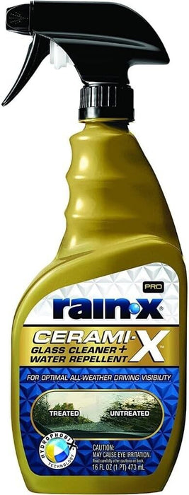 Rainx Pro Cerami-X 2 In 1 Glass Cleaner + Water Repellent 473ml