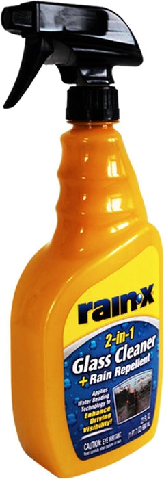 RainX Glass Cleaner + Rain Repellent 2in1 680ml Repels Windscreen Water