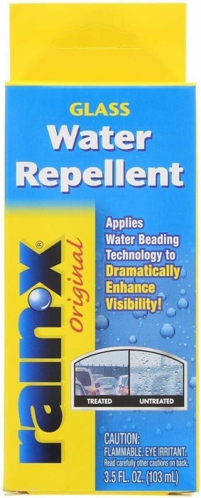 RainX Original Glass Treatment 103ml Repels Water From Windscreen Rain Repellent